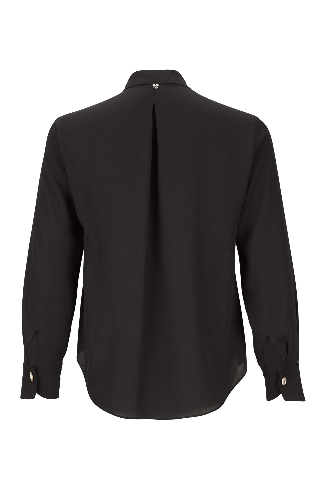 Central frill blouse