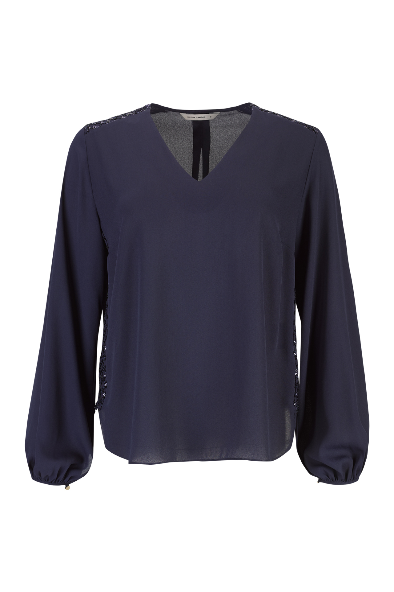 Túnica com lantejoulas