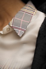 Blusa estampado xadrez