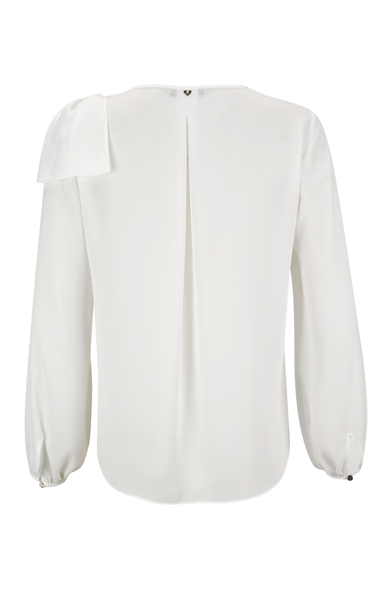 Blouse with shoulder bow