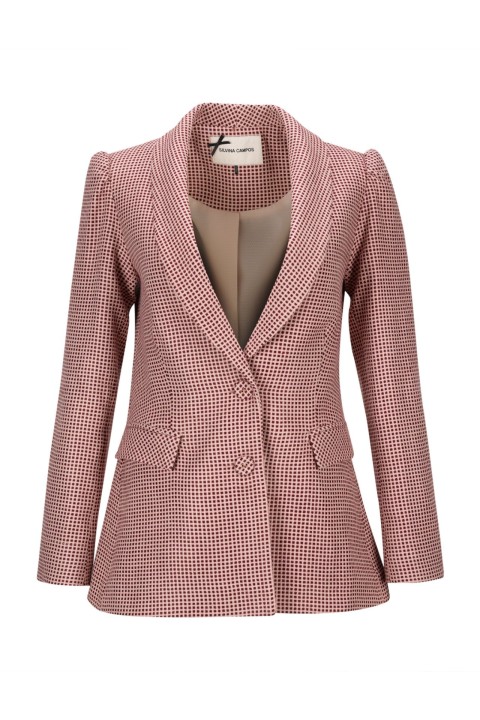 Blazer estampado grfico
