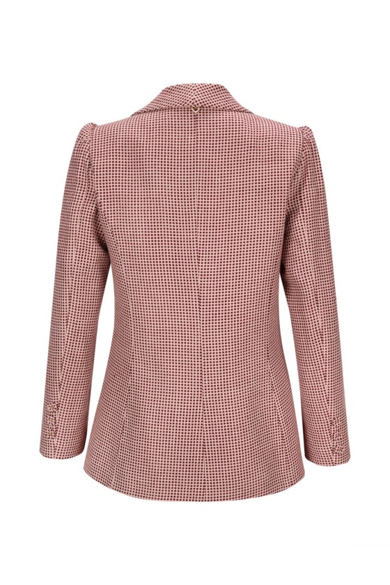 Blazer estampado gráfico