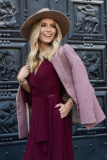 Blazer estampado gráfico