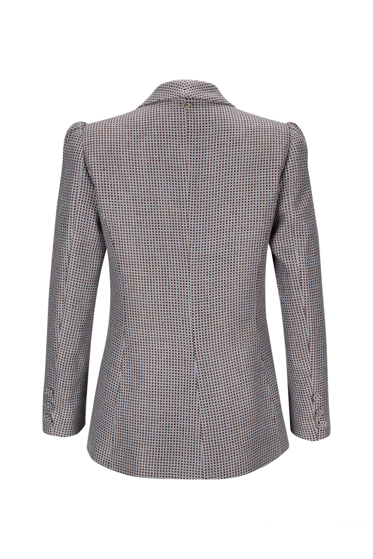 Blazer estampado gráfico