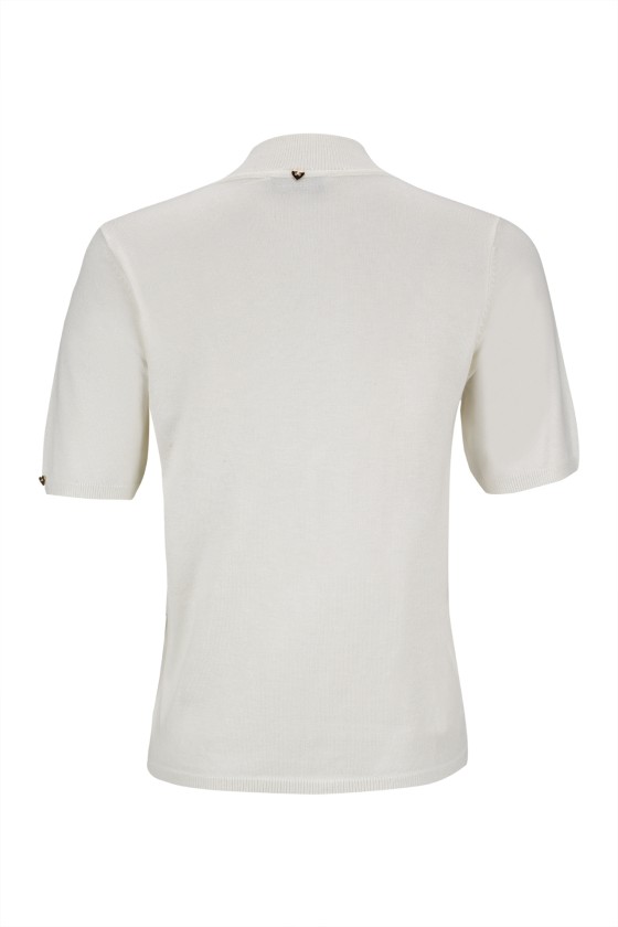 Knit jumper with sparkles