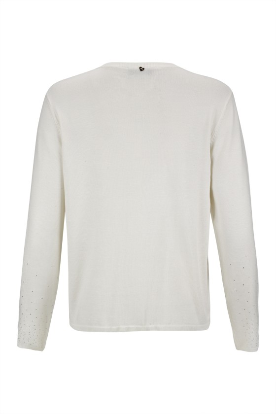 Cárdigan con brillos