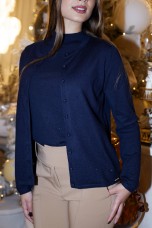 Cardigan with sparkles