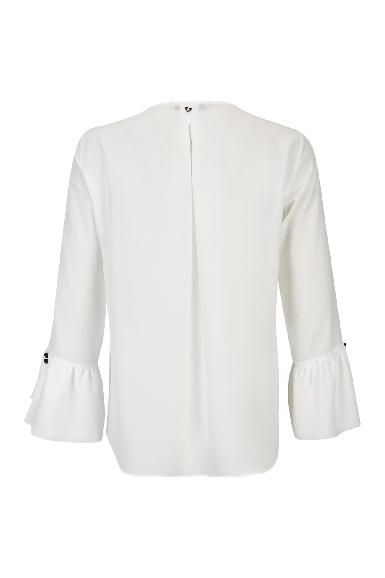 Covered buttons blouse