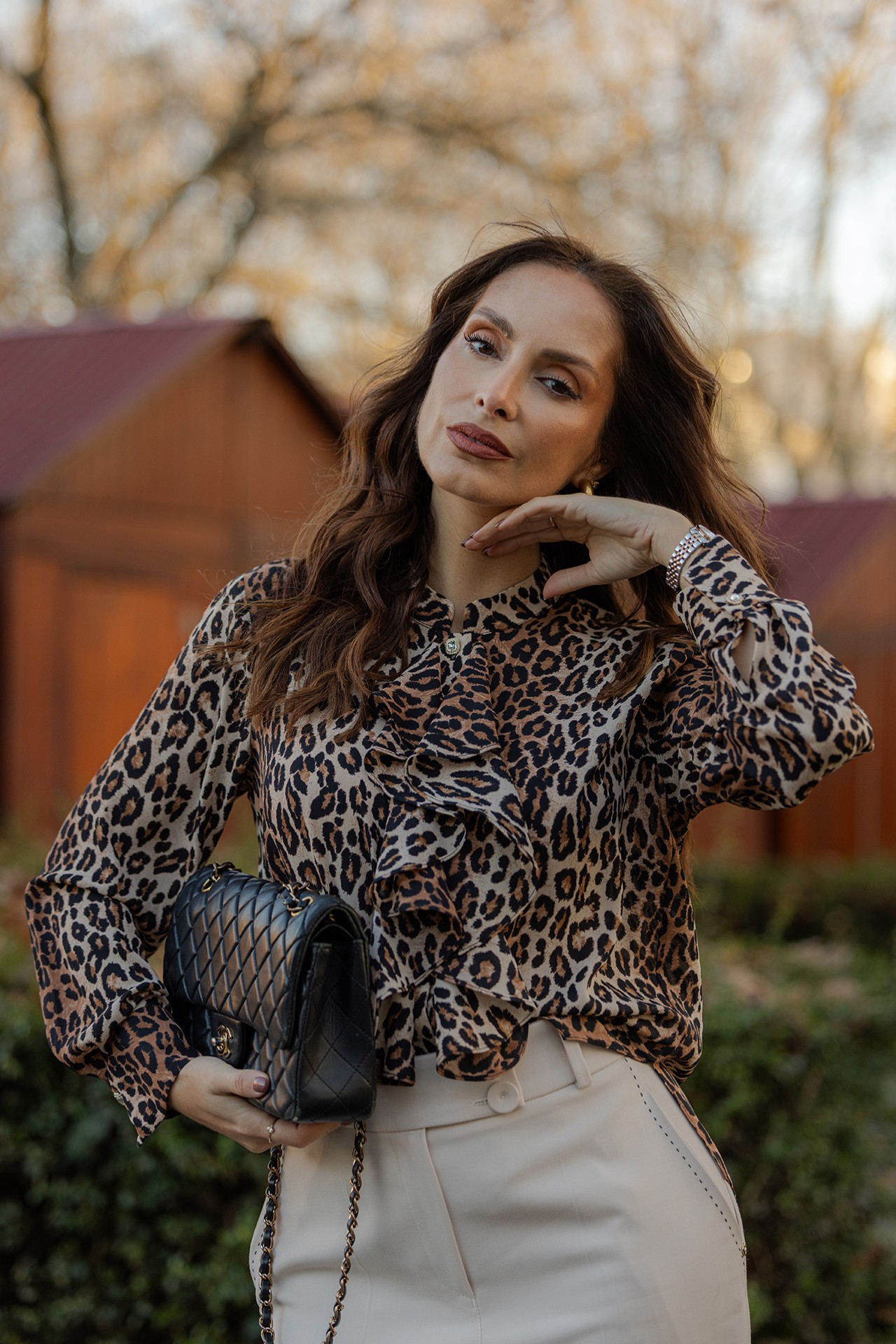 Túnica folho central