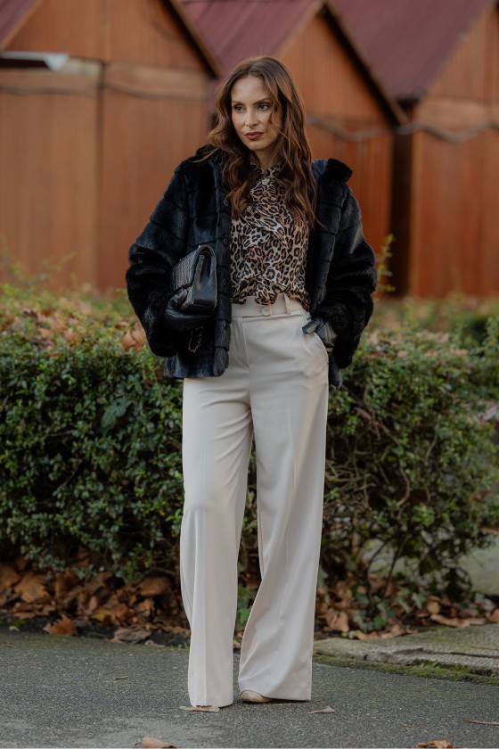 Túnica folho central