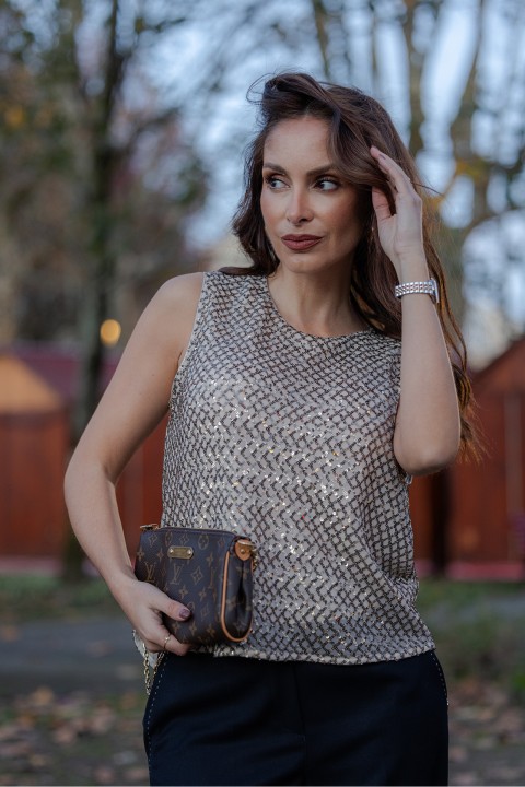 Sequins top