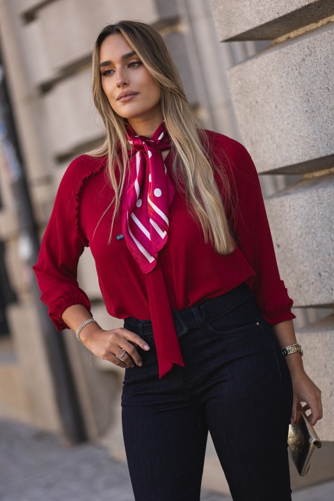 Bowknot blouse