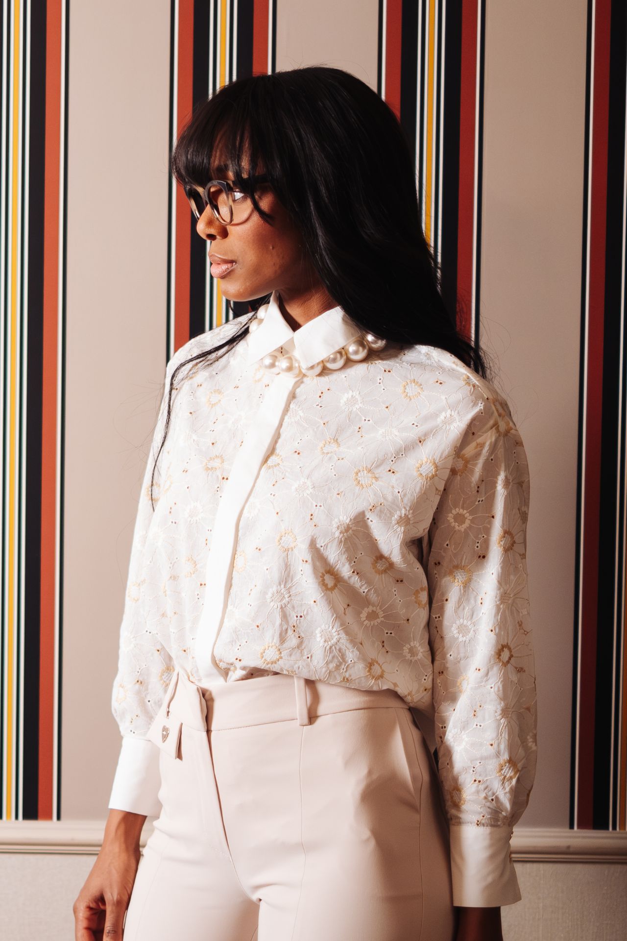 Embroidered blouse