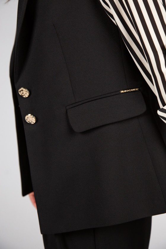 Tailored longline waistcoat