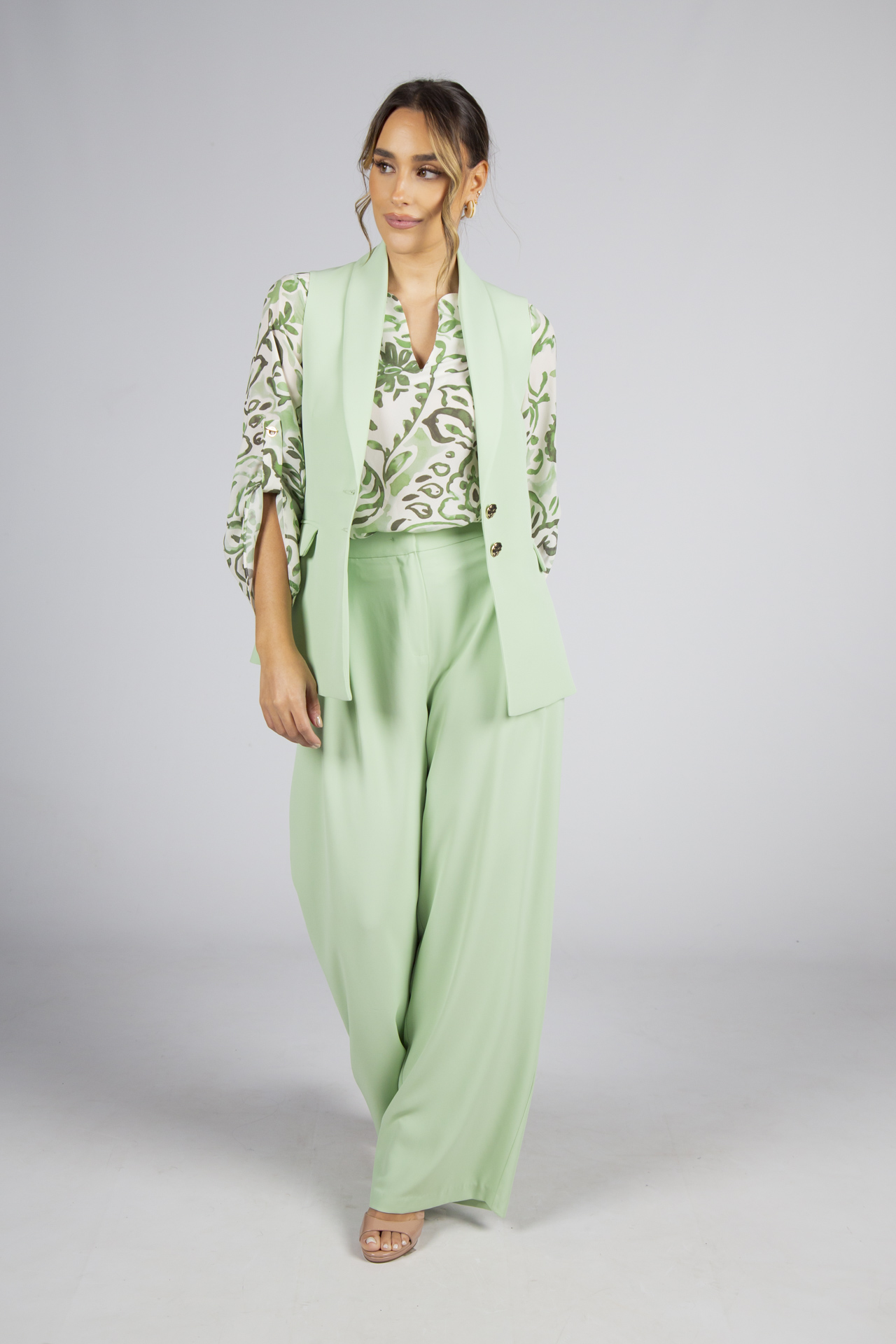 Tailored longline waistcoat