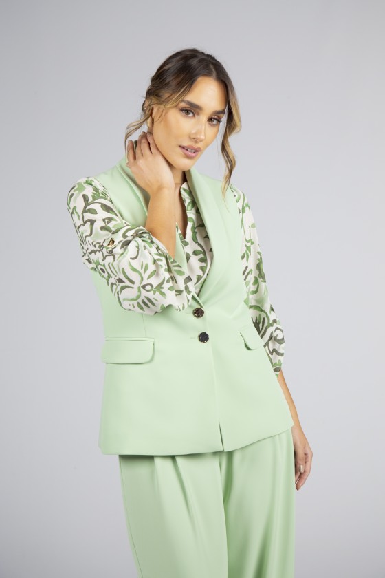 Tailored longline waistcoat