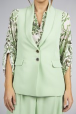 Tailored longline waistcoat