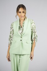 Tailored longline waistcoat