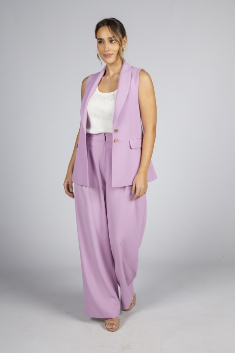 Tailored longline waistcoat