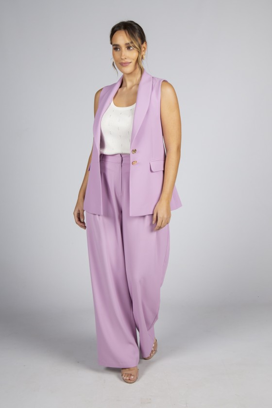 Tailored longline waistcoat