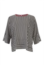Oversized striped jumper