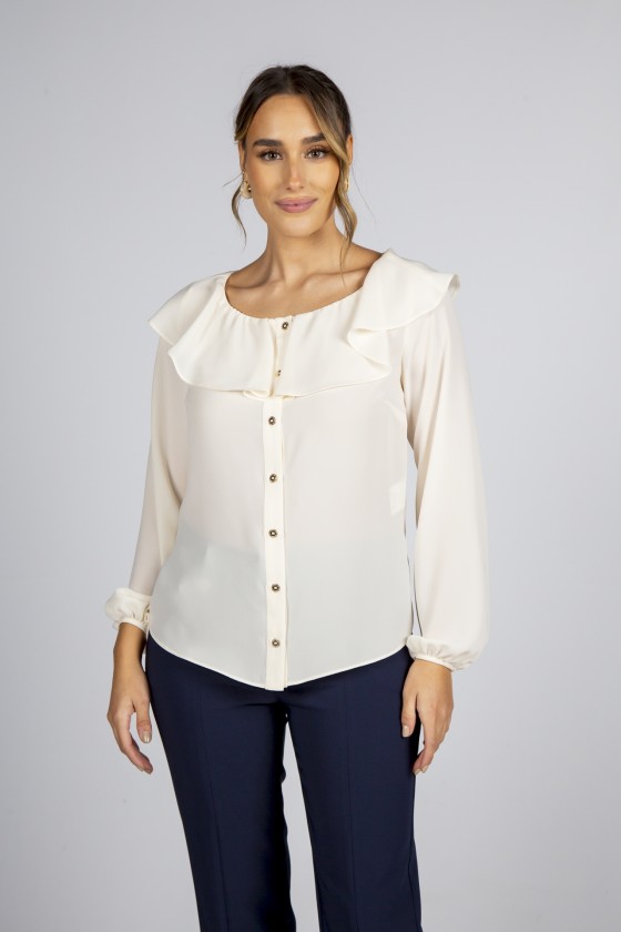 Sailor collar blouse