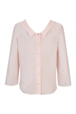 Blouse buttons at the back