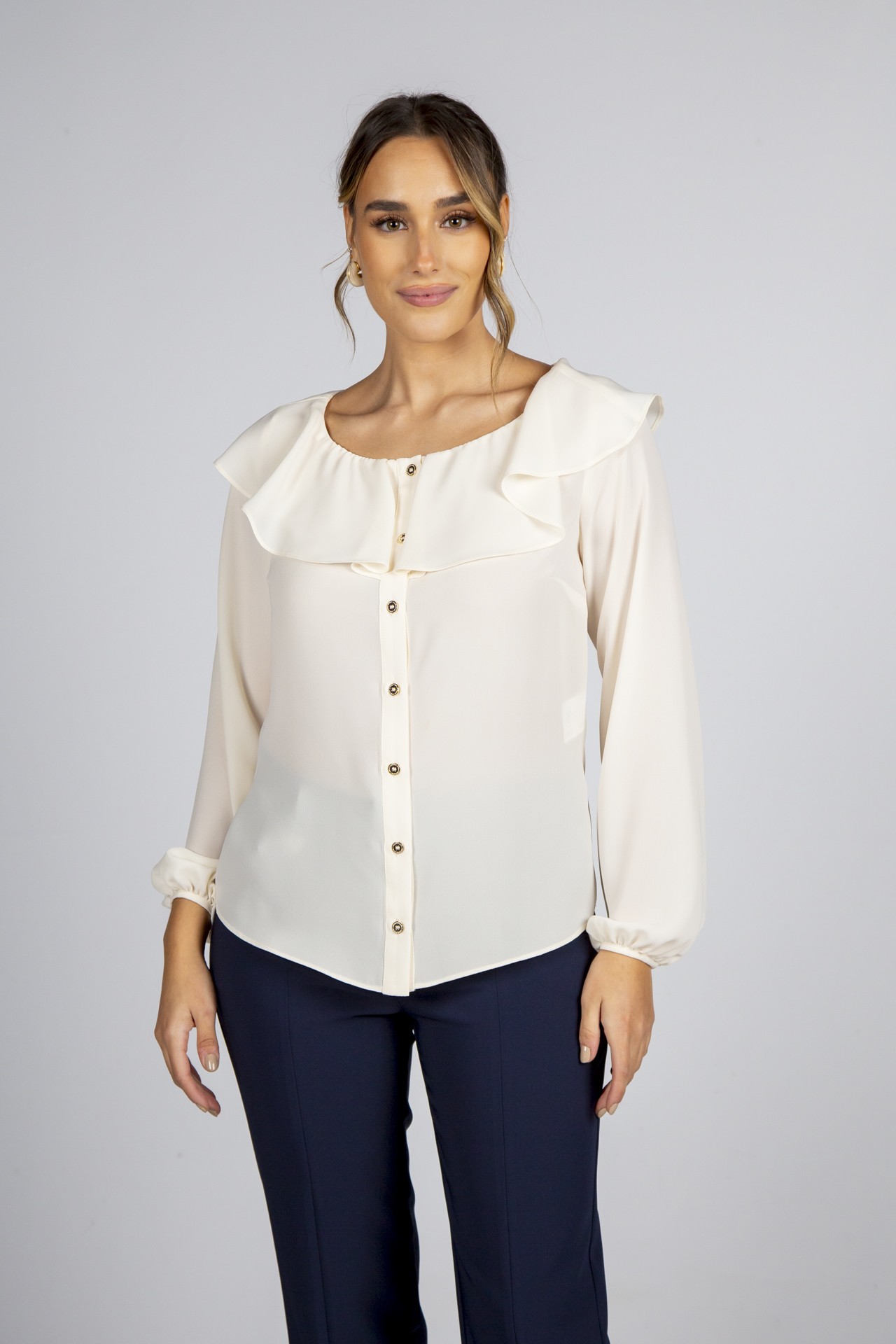 Sailor collar blouse