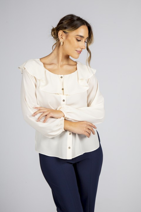 Sailor collar blouse