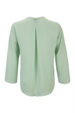 Invisible zip blouse