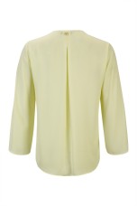 Invisible zip blouse