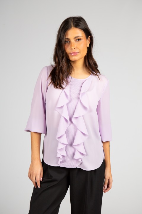 T�nica nervuras na frente