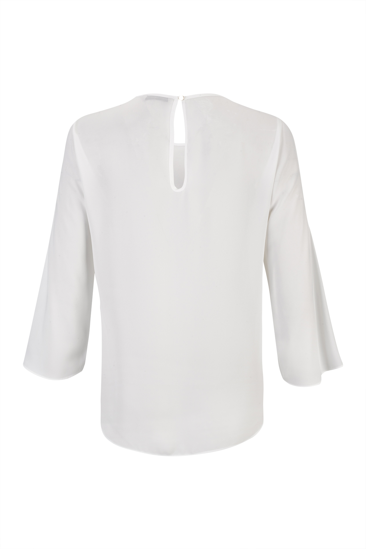 Túnica mangas com abertura