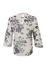 Túnica mangas com abertura