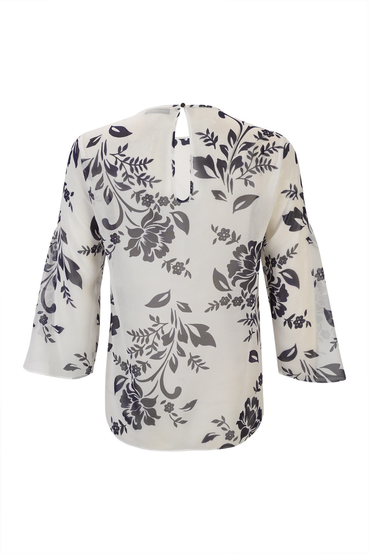 Túnica mangas com abertura