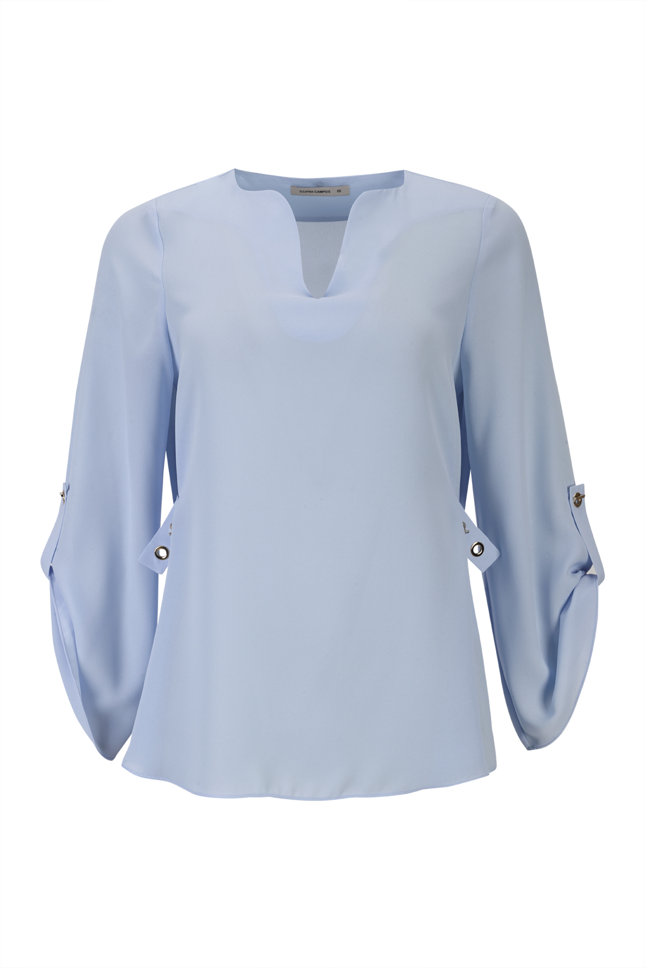 Túnica ilhós dourados