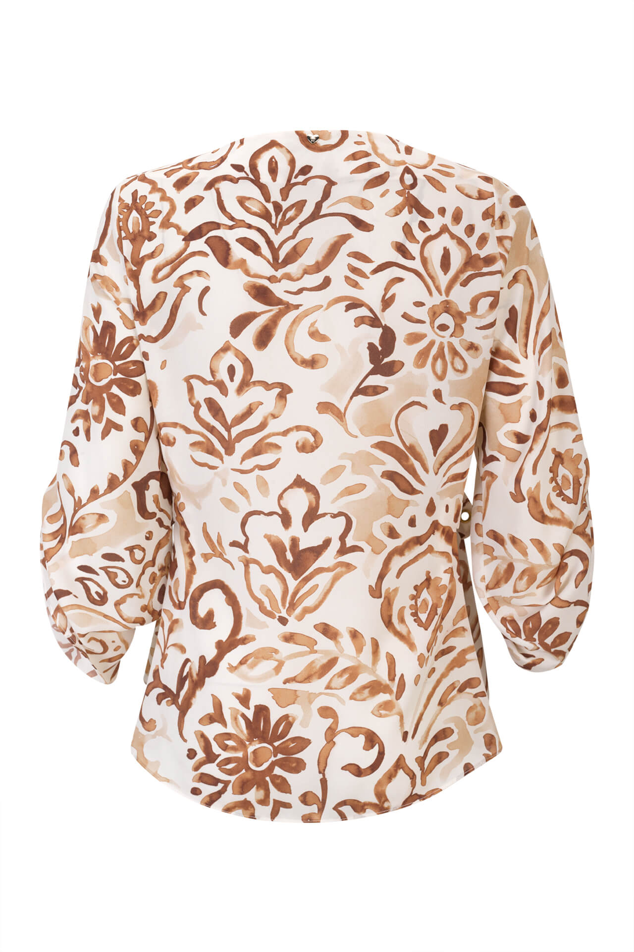 Túnica ilhós dourados