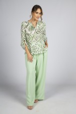 Túnica ilhós dourados