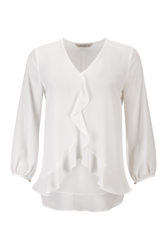 T�nica folhos e la�ada