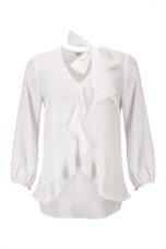 T�nica folhos e la�ada