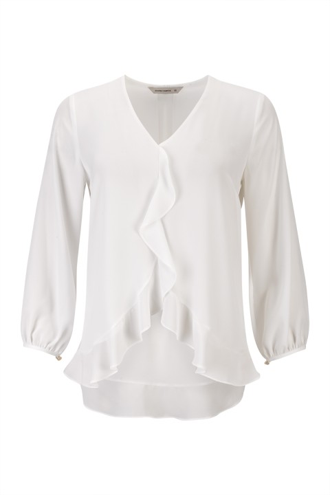 T�nica folhos e la�ada