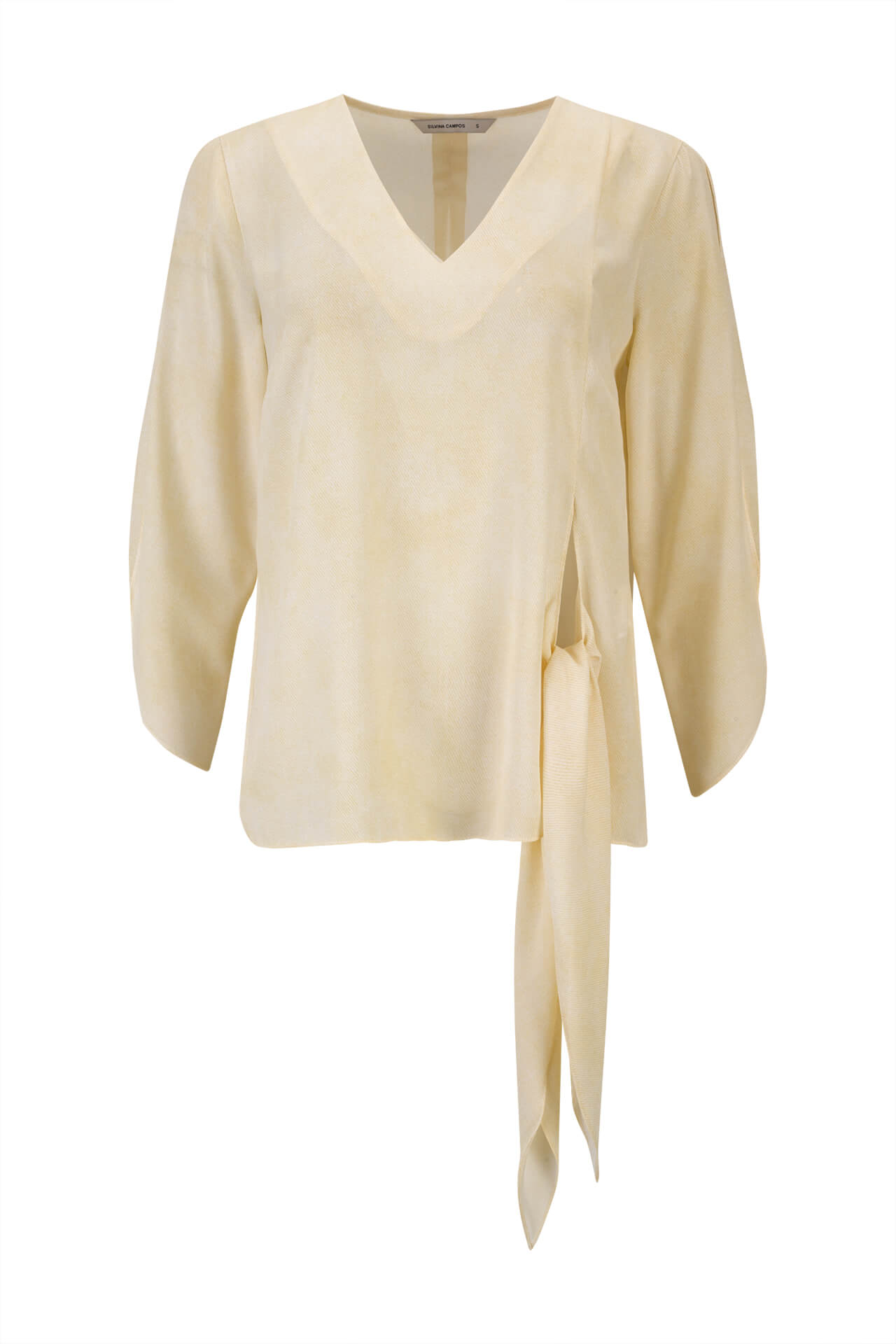 Túnica laçada lateral