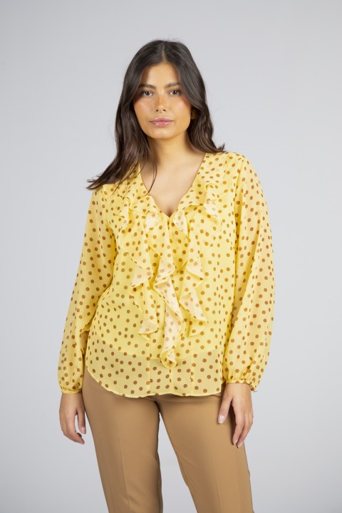 Túnica padrão polka dot Túnica padrão polka dot