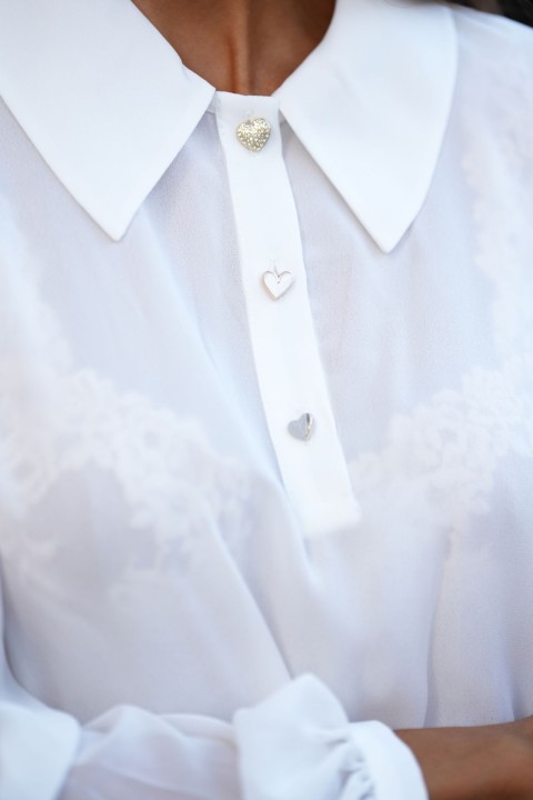 Tunique boutons cœur Tunique boutons cœur