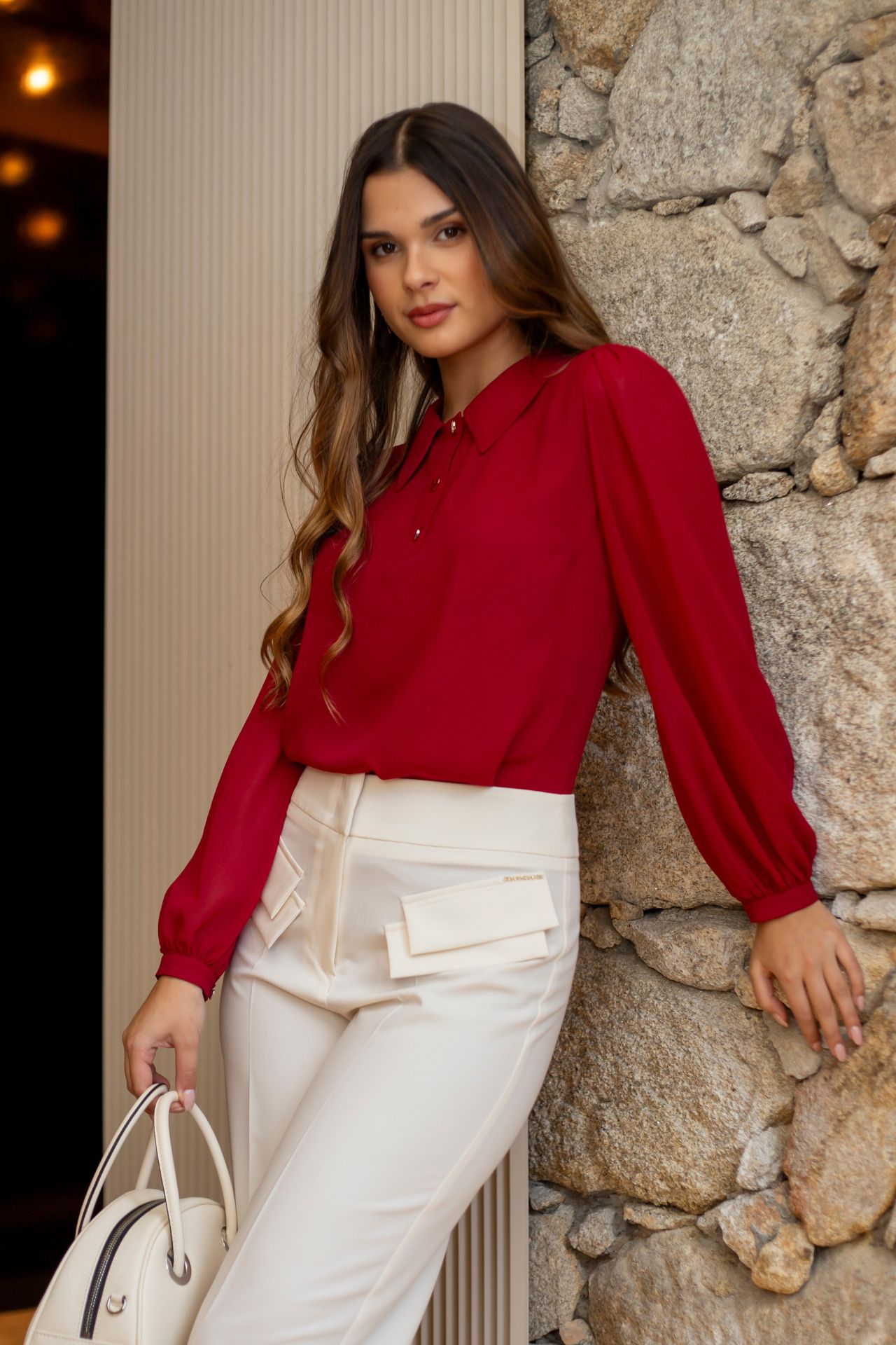 Túnica botões coração