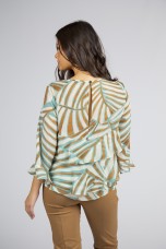 Layered blouse