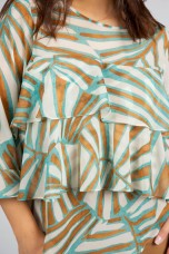 Layered blouse