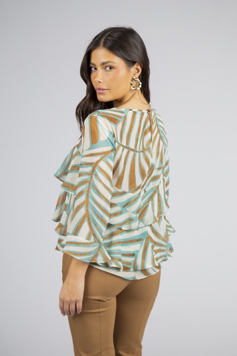 Layered blouse Layered blouse