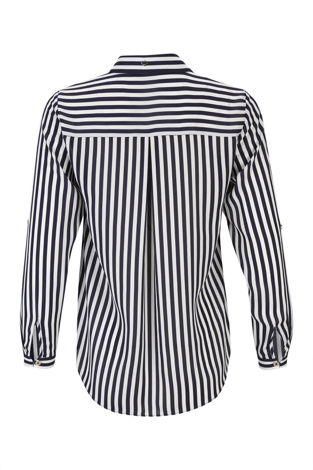 Shirt blouse with stripes