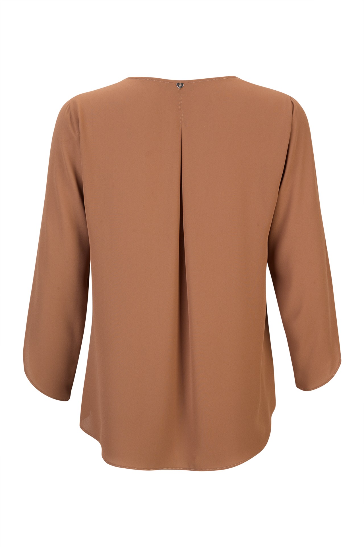 Blouse with side bow